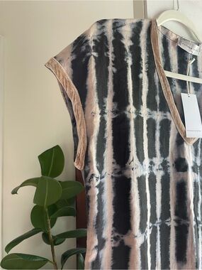 Viviana Uchitel hand dyed tunic dress nwt medium